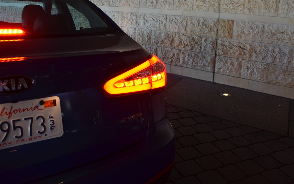 The LED taillights are very nice.