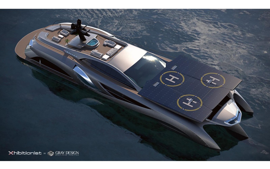 Gray Design Xhibitionist Yacht