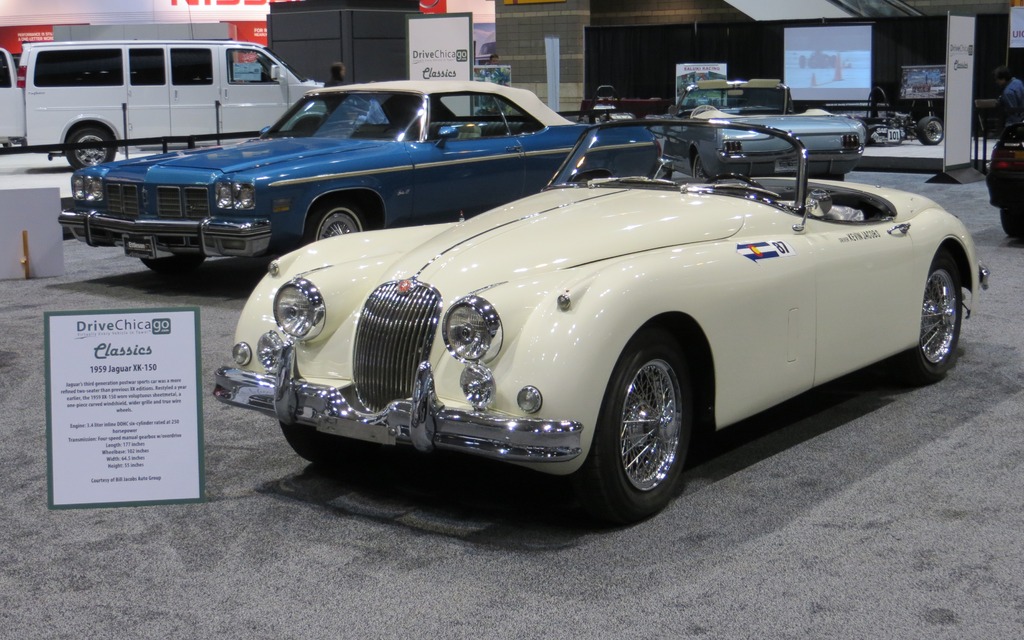 Salon de Chicago: Jaguar XK-150 1959