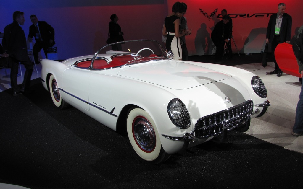 Salon de Détroit: Chevrolet Corvette 1953
