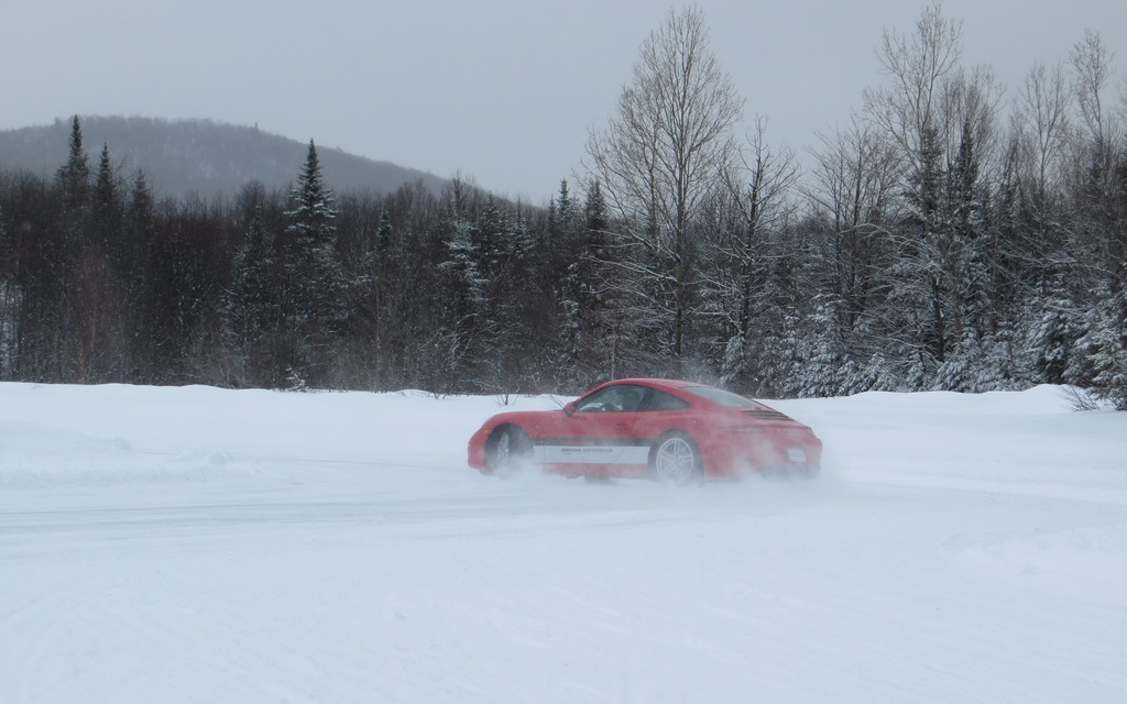 Porsche Camp4. Non, c'est pas bien parti pantoute...