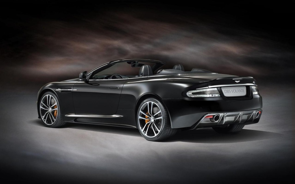 2012 Aston Martin DBS Volante Black Carbon Edition