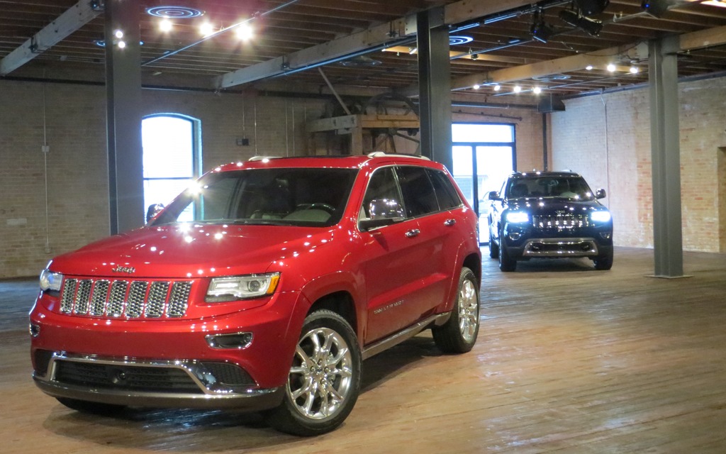 The 2014 Jeep Grand Cherokee.