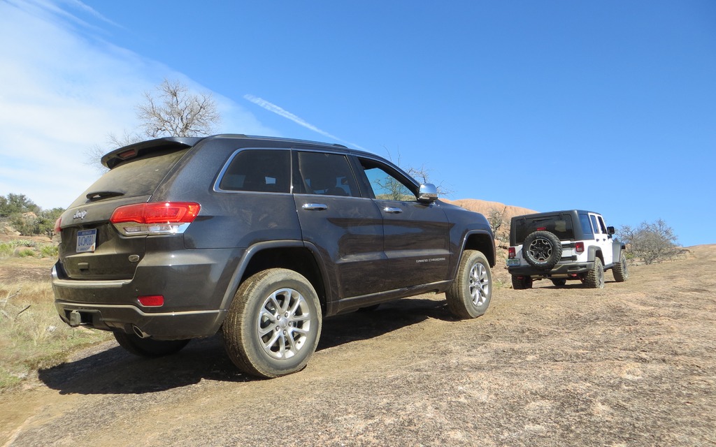 The 2014 Jeep Grand Cherokee.