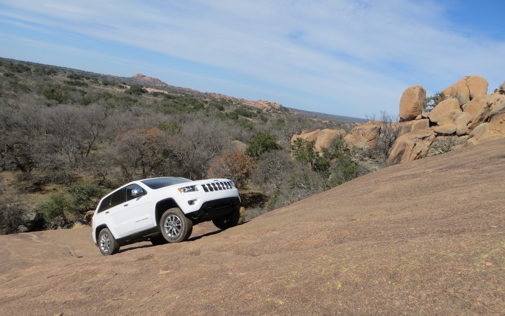 The 2014 Jeep Grand Cherokee.