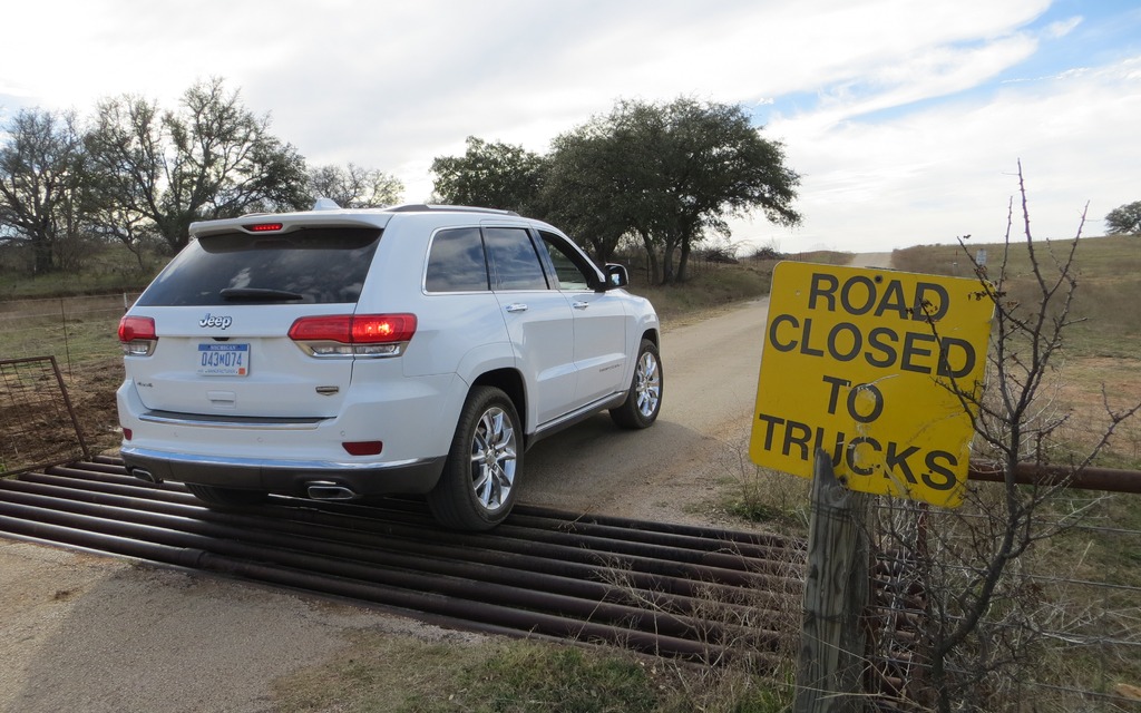 The 2014 Jeep Grand Cherokee.