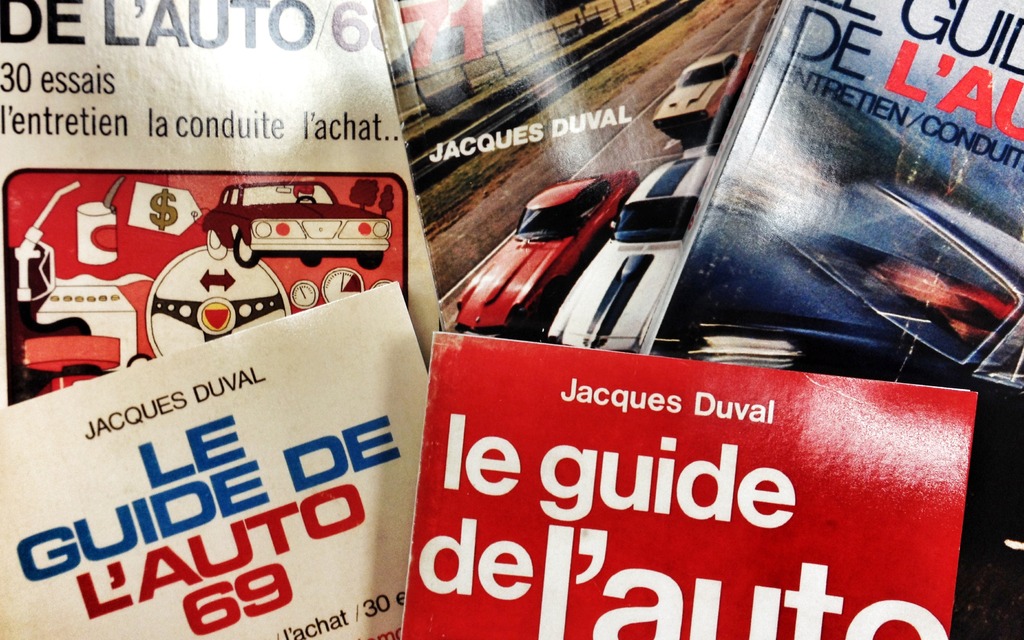 Quelques Guide de l'auto écrits par Jacques Duval
