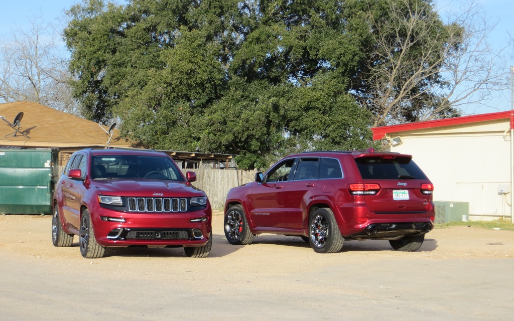 The 2014 Jeep Grand Cherokee SRT.