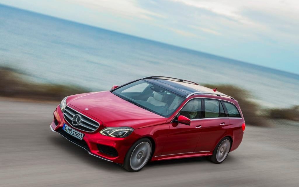 The wagon is the most elegant in the E-Class family. 