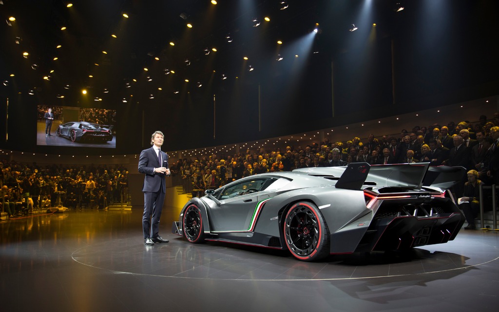 Premier of the Lamborghini Veneno at Volkswagen Group Night - Geneva 2013
