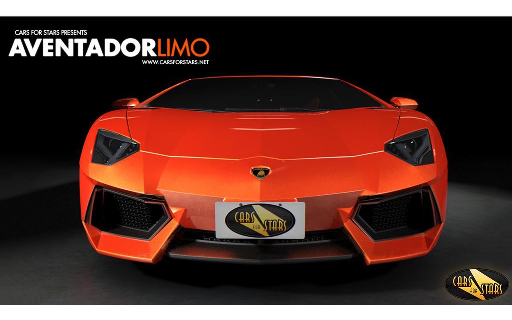 Cars For Stars Lamborghini Aventador Limo