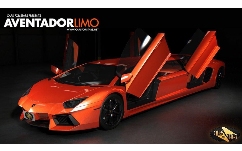 Cars For Stars Lamborghini Aventador Limo