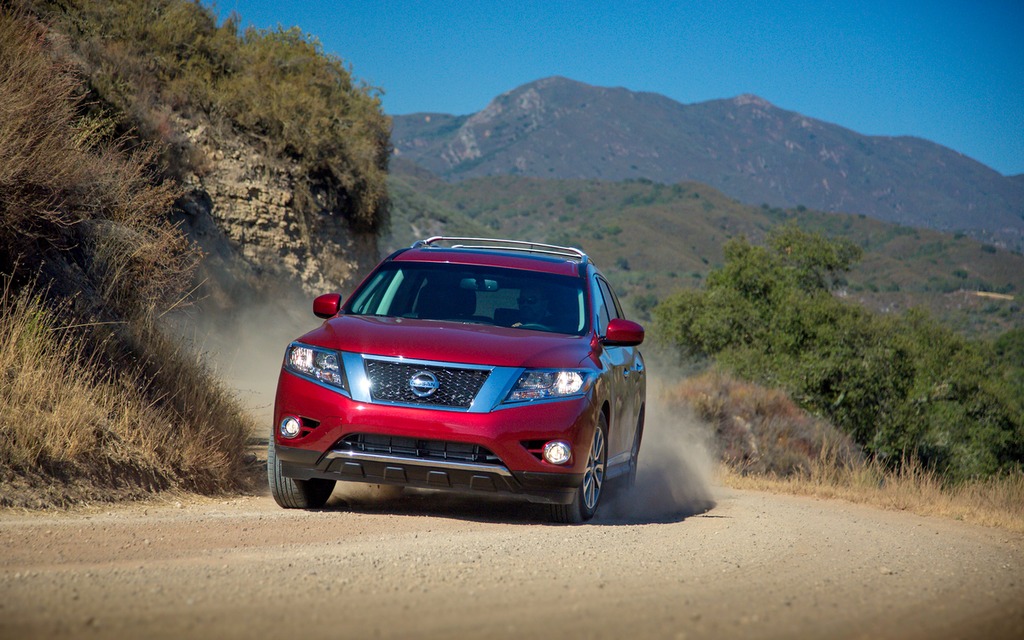 The 2013 Nissan Pathfinder.