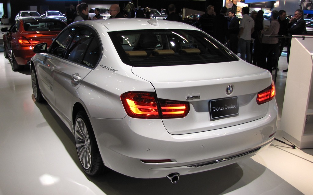 BMW 328d 2014 au Salon de l'Auto de Montréal