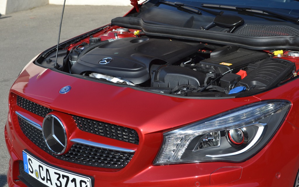 The CLA gets a new engine, namely a 2.0-litre four-cylinder turbo.