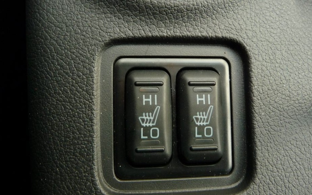 Many trims include heated seats factory-standard.