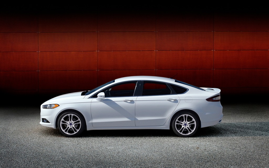 The 2013 Ford Fusion.