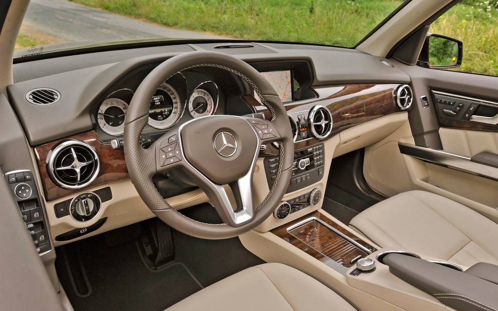 The 2013 Mercedes-Benz GLK350 4MATIC.