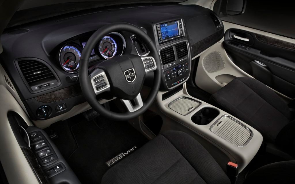 The dashboard is both elegant and practical.