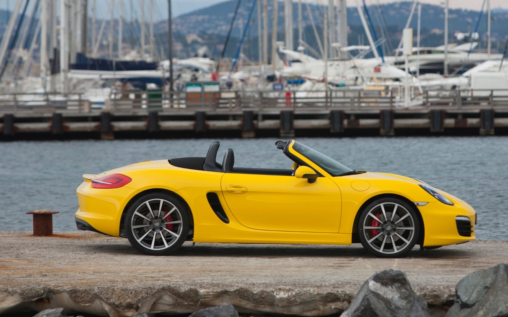 The Boxster’s lines are more exotic than ever. 