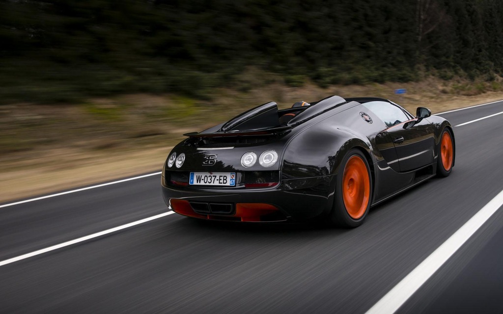 Bugatti Veyron Grand Sport Vitesse World Record Car Edition