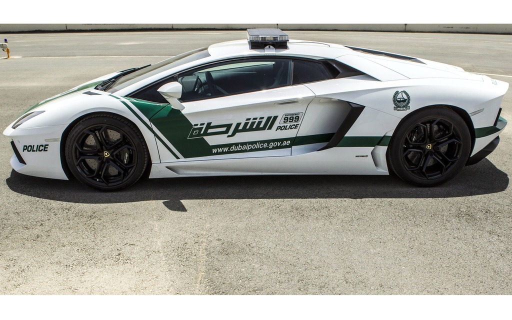 Lamborghini Aventador pour la police de Dubaï