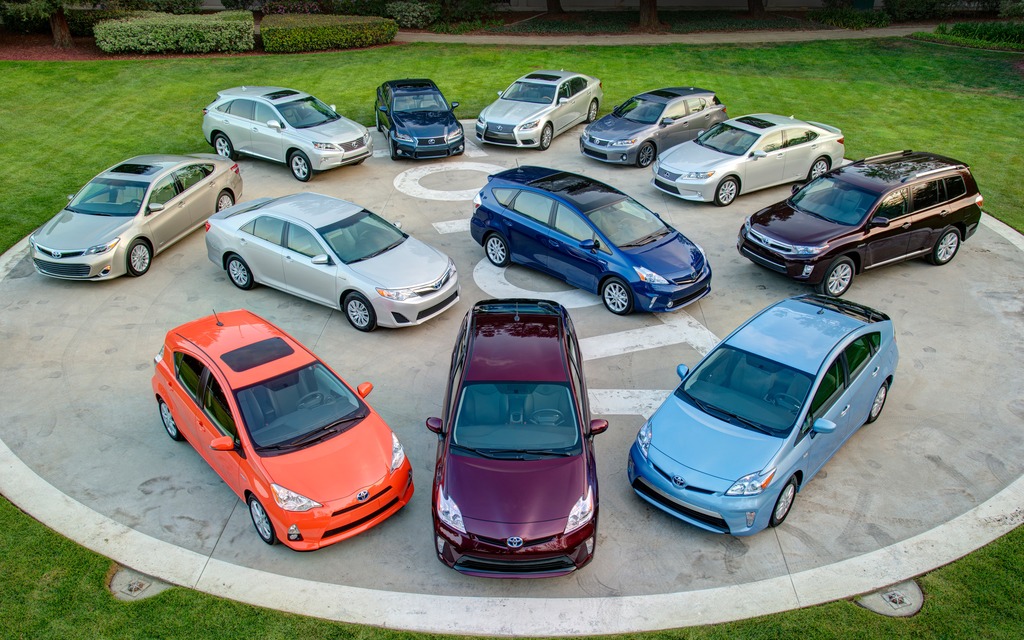 Véhicules hybrides Toyota et Lexus
