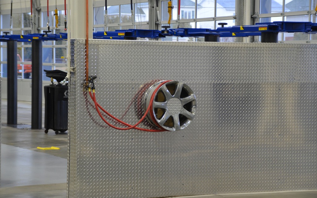 Intéressant, ce support à boyau