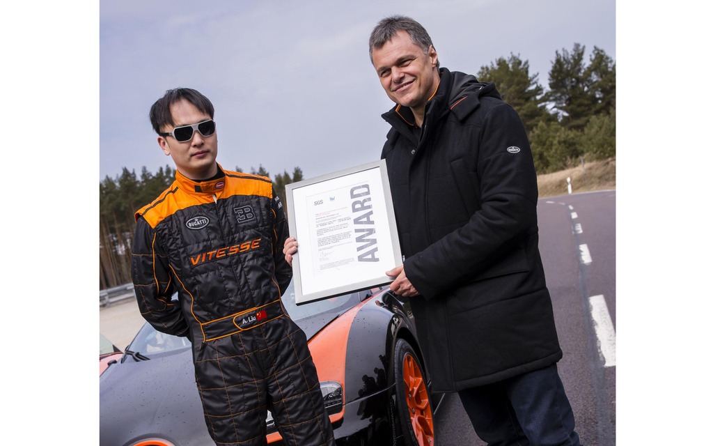 Anthony Liu and Dr. Wolfgang Schreiber