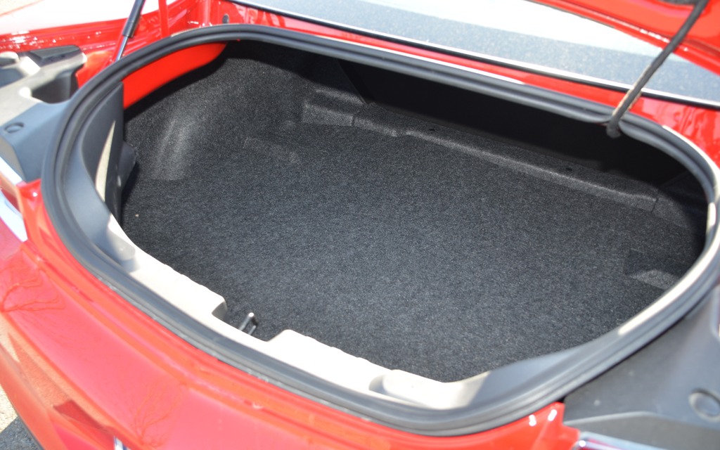 No one buys a Camaro for its trunk space.