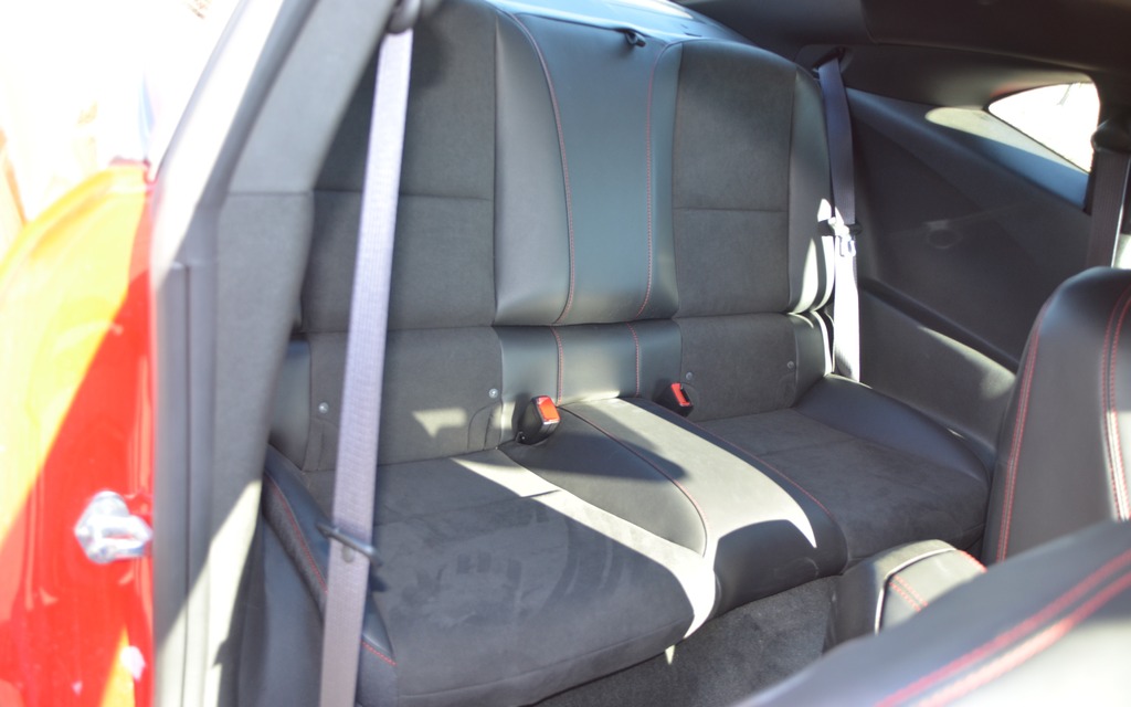  The backseats are not among the Camaro’s strengths.