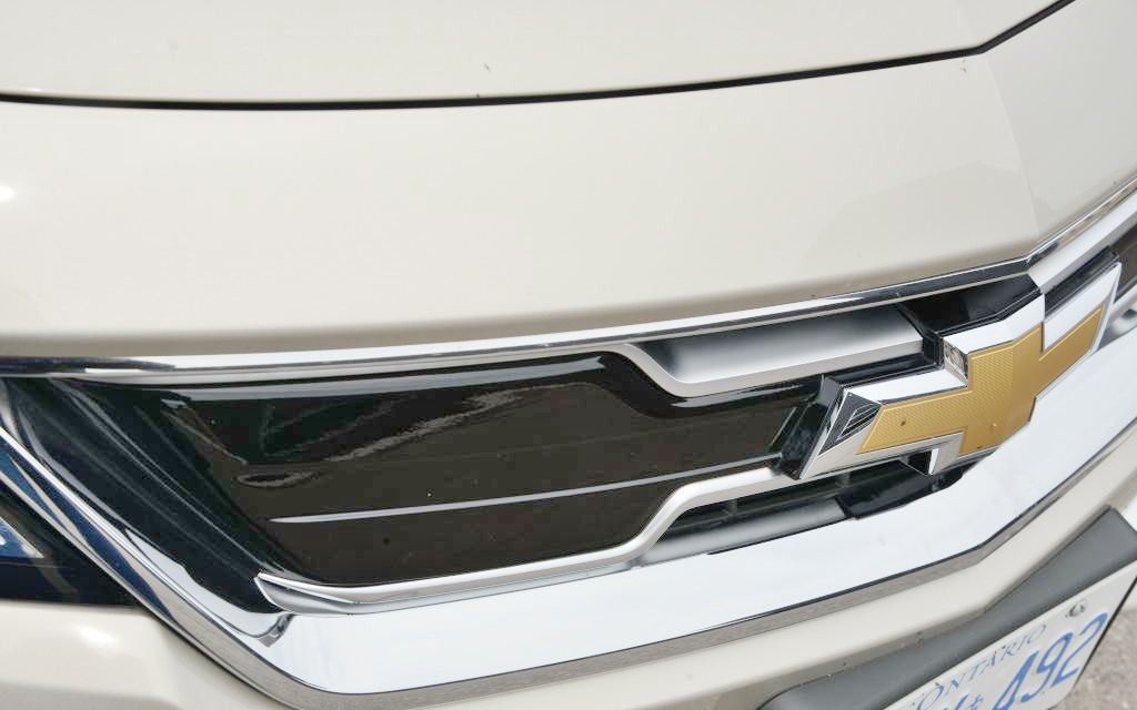 Models that come with radar technology have a different grille. 