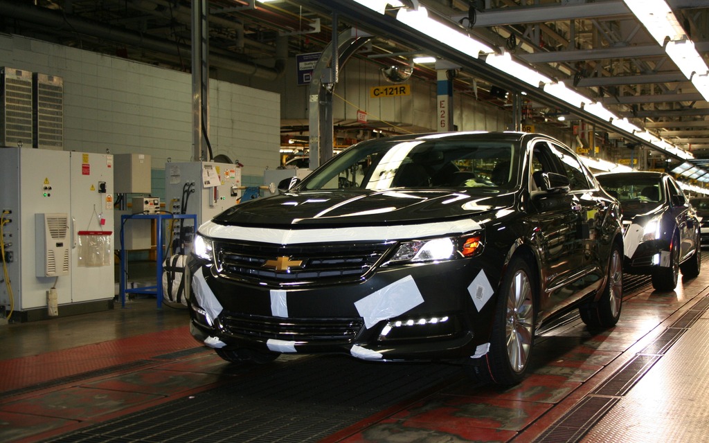 The Oshawa plant where the Impala is built. 