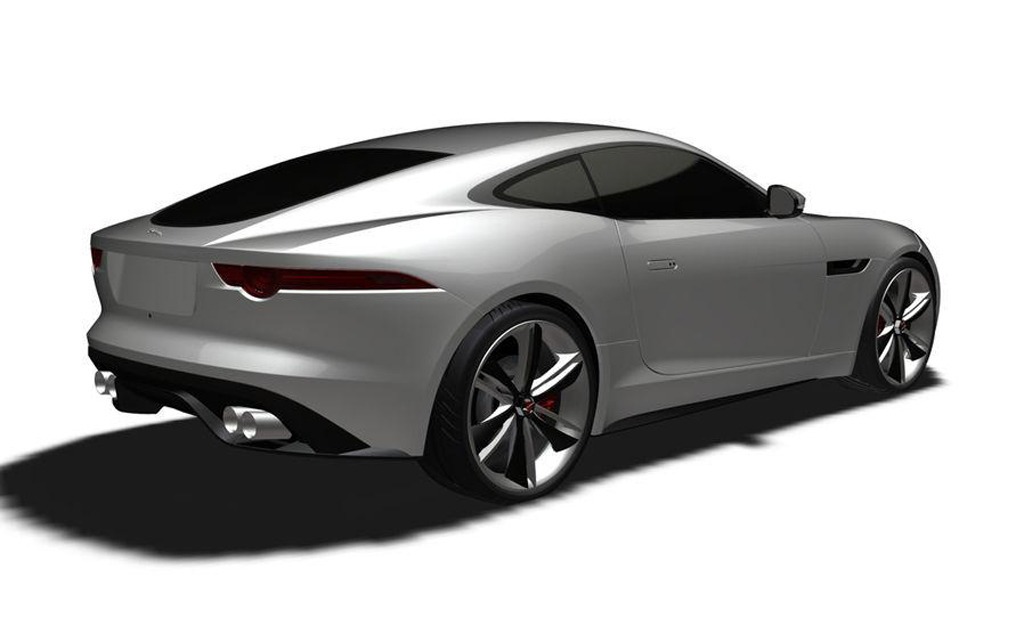 Jaguar F-Type Coupe en image 3D