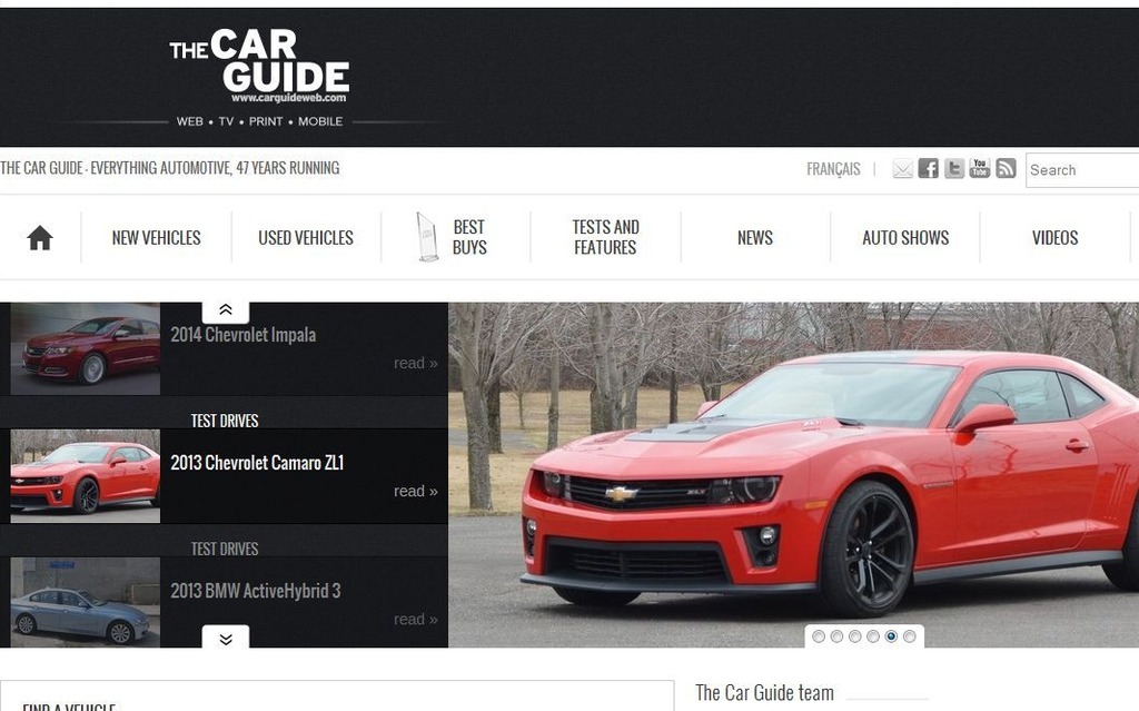 Welcome to the new Car Guide website!