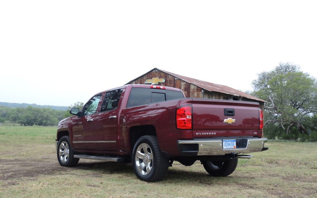 The Silverado is designed to be a modern tool for work.