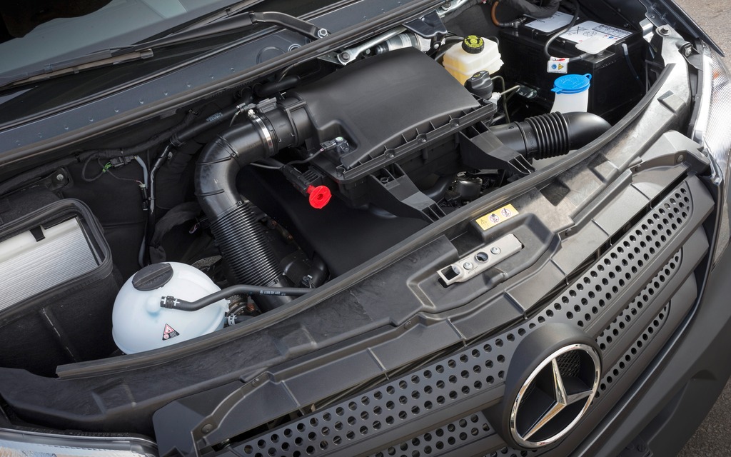 Mercedes-Benz Sprinter 2014 - Moteur 4 cylindres turbocompressé