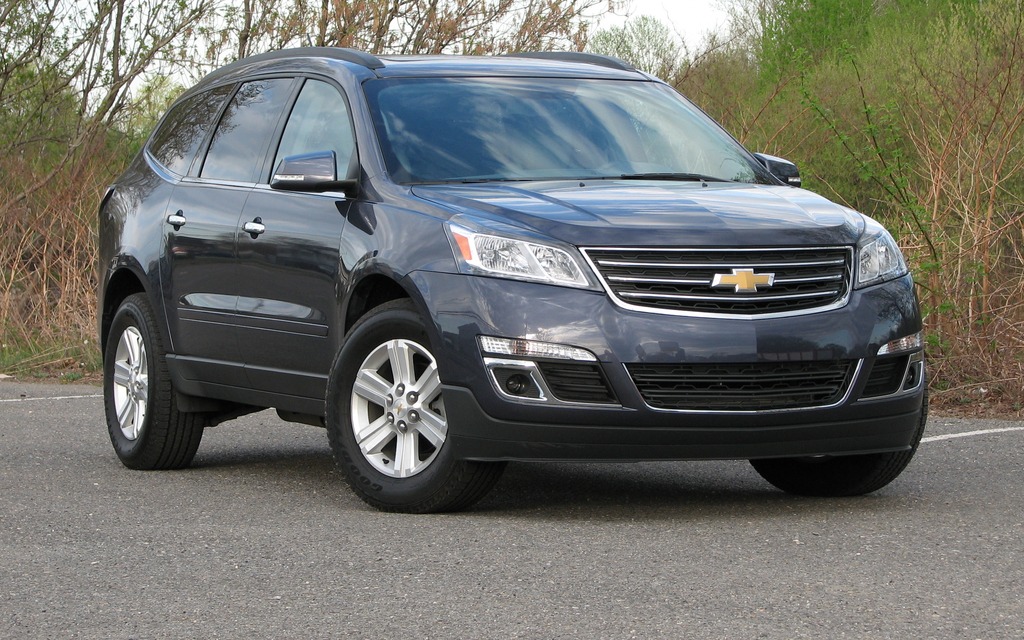 The Chevrolet Traverse, curvaceous, sleek and discreet