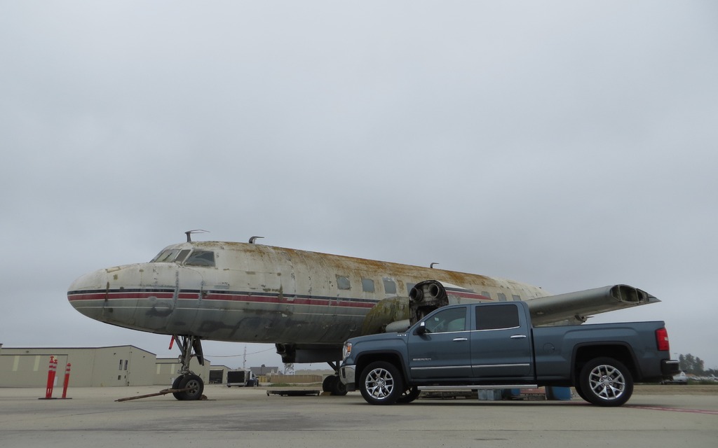 The 2014 GMC Sierra.