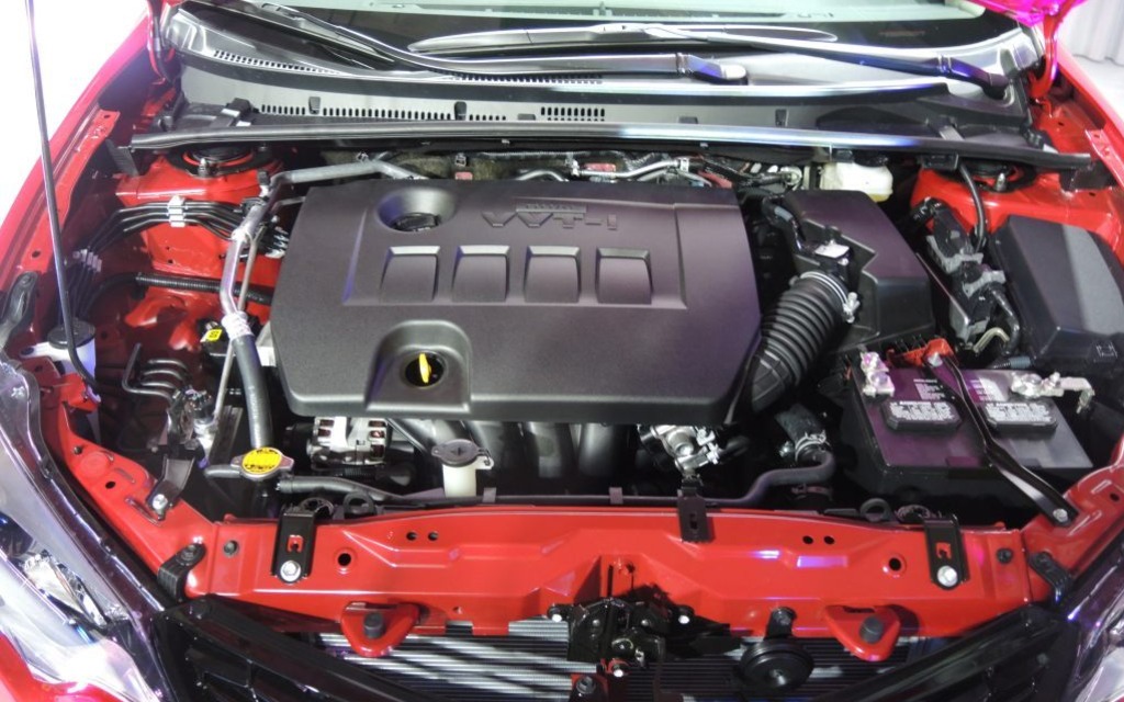 The infallible 1.8-litre engine.