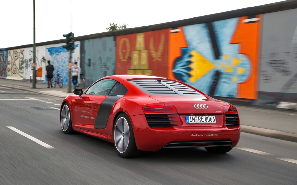 Audi R8 e-tron.