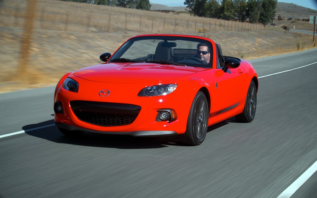 8 Mazda MX-5: Get it with a soft top or retractable hard top. 