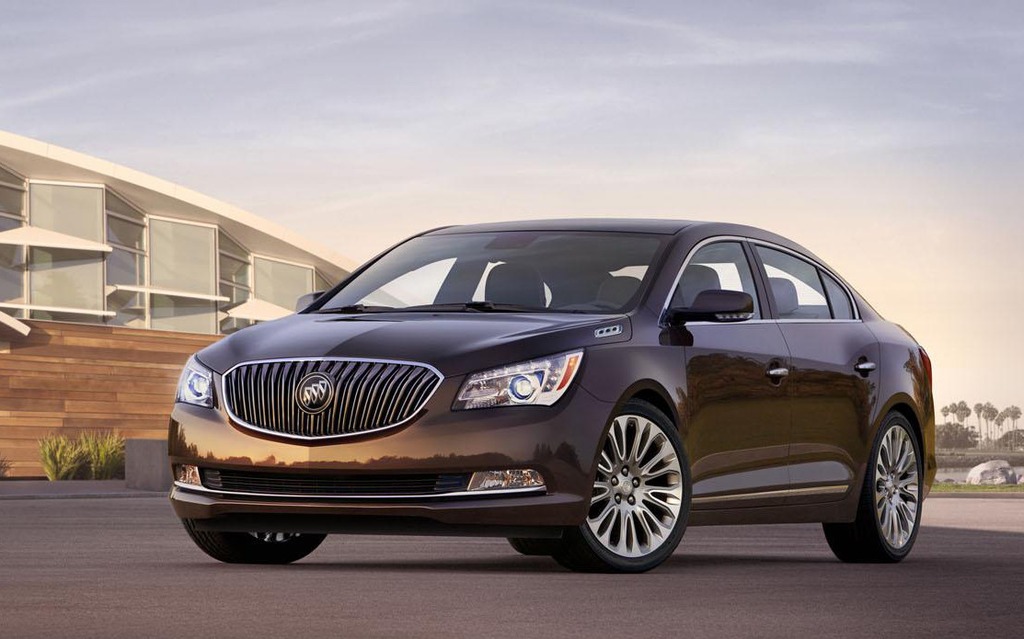 Buick LaCrosse : berline grand format typiquement américaine.