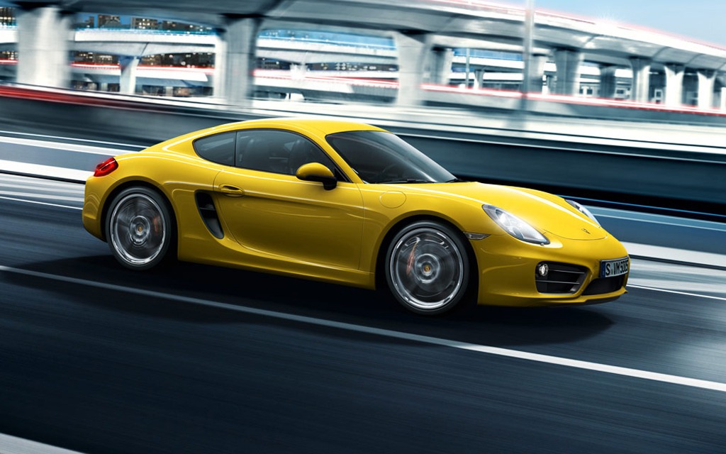 Porsche Cayman S : 315 chevaux pour ce coupé hautes performances.