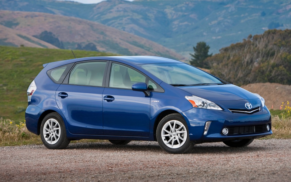 Toyota Prius V:The most popular hybrid in the world. 