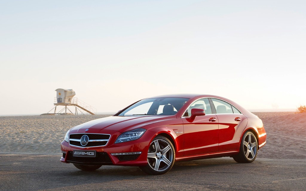 Mercedes-Benz CLS: The hottest four-door coupe in the world. 