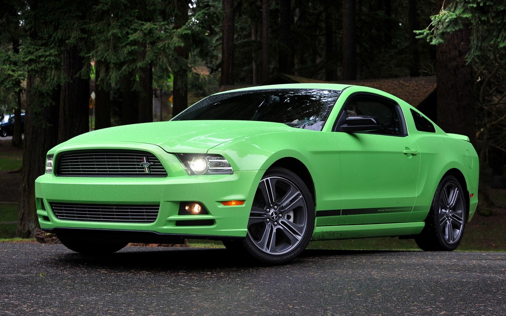 Ford Mustang: A legend of the compact sport coupe category. 