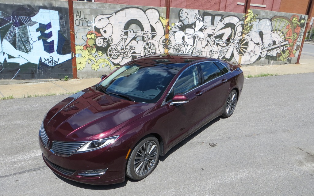 The 2013 Lincoln MKZ Hybrid.