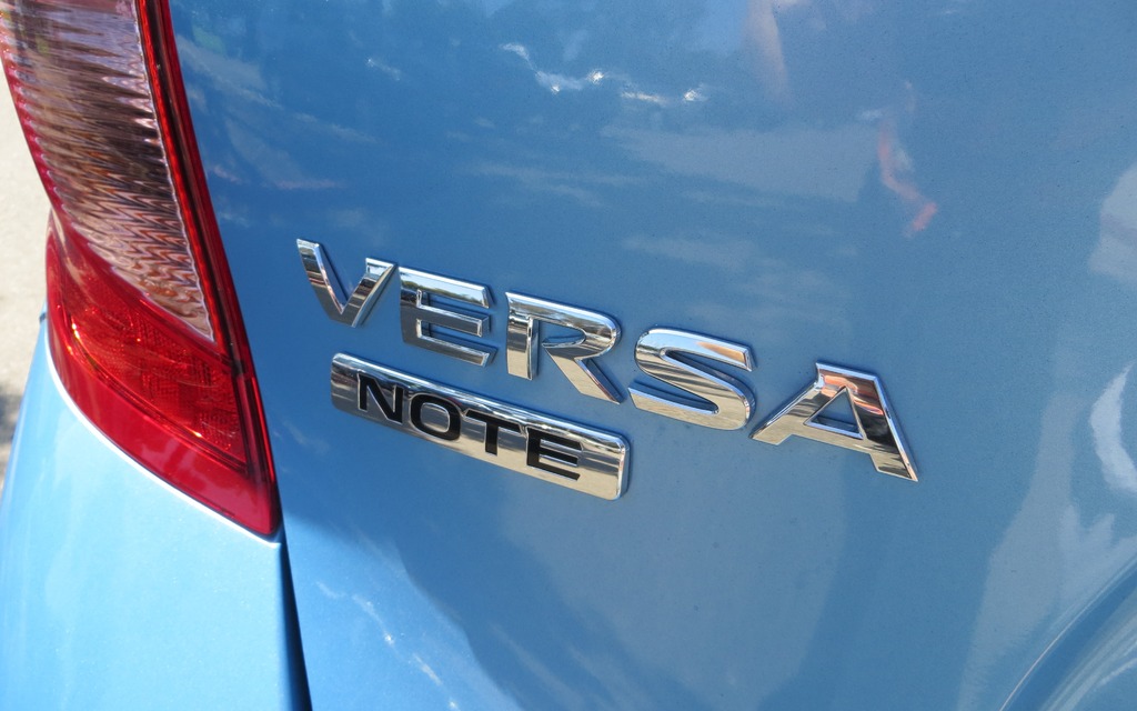 The 2014 Nissan Versa Note.