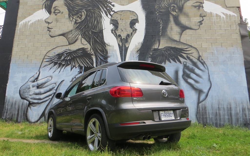 The 2013 Volkswagen Tiguan.